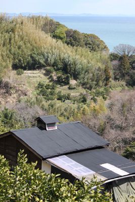 相模灘を望む