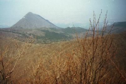 山頂直下から水沢山