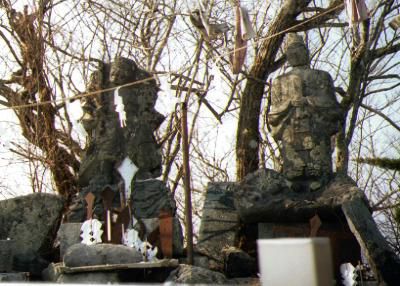 相馬山山頂にて