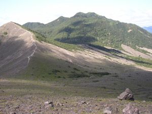 樽前山より風不死岳