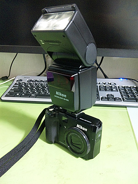 スピードライト SB-600装着