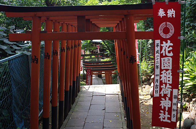 稲荷の鳥居