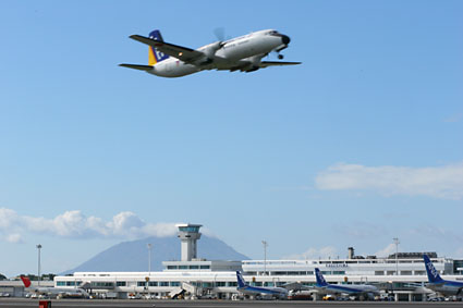 YS-11 at kagoshima-mizobe