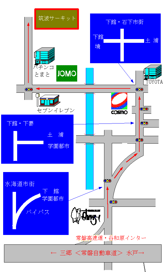 �T�[�L�b�g�ւ̒n�}