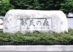 �s���̐X�̐Δ�̎ʐ^