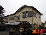 Y様邸 桑名郡木曽岬町 モルタル壁シリコン