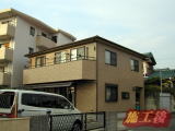 Y様邸 知立市牛田 屋根フッ素遮熱 壁UVシリコンクリヤー