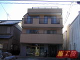 Ｏ様邸名古屋市緑区屋根シリコン遮熱、　ＡＬＣ外壁シリコン