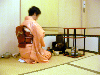 客間でのお茶会