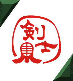 剣道の面のハンコ かわいいイラストのはんことオリジナルのデザイン印鑑の作成と通販 剣士