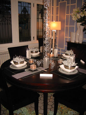 �N���A���̃e�[�u���Z�b�e�B���O