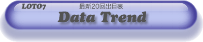 LOTO7 Data Trend logo