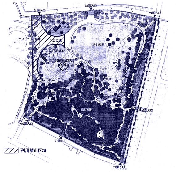 宮野木中央公園案内図