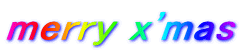 merry x'mas
