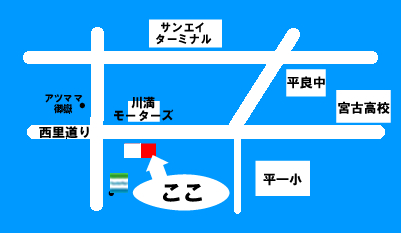 英会話グレッグの地図