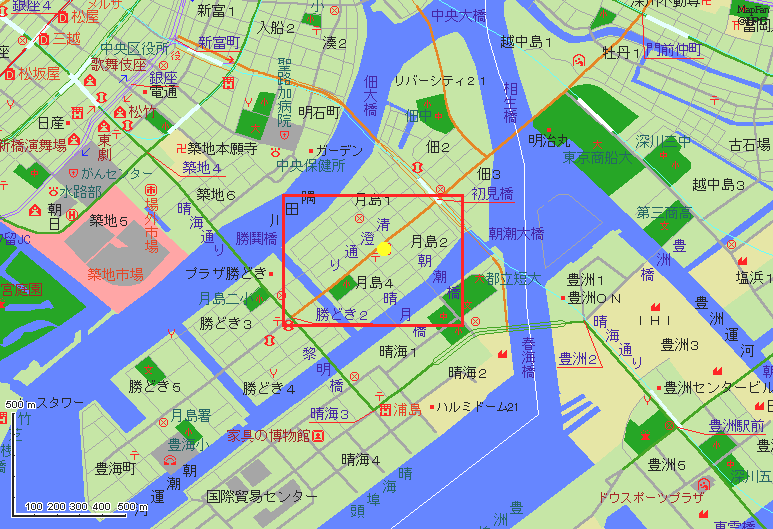 月島地図