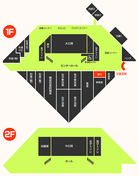 センター内施設案内図
