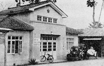 ⑥ 旧道明寺村警察署(南東より)