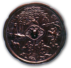 27) 伯牙弾琴鏡>(はくがだんきんきょう)