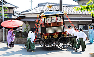 54) 天神祭・鳳輦