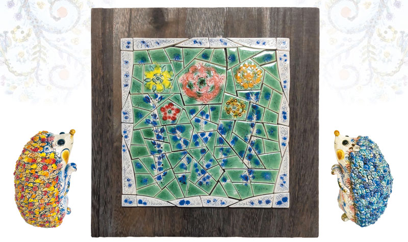展覧会|船戸あやこ Ceramic works and tiles from Spain