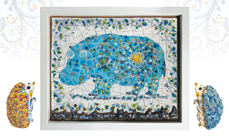 展覧会|船戸あやこ Ceramic works and tiles from Spain