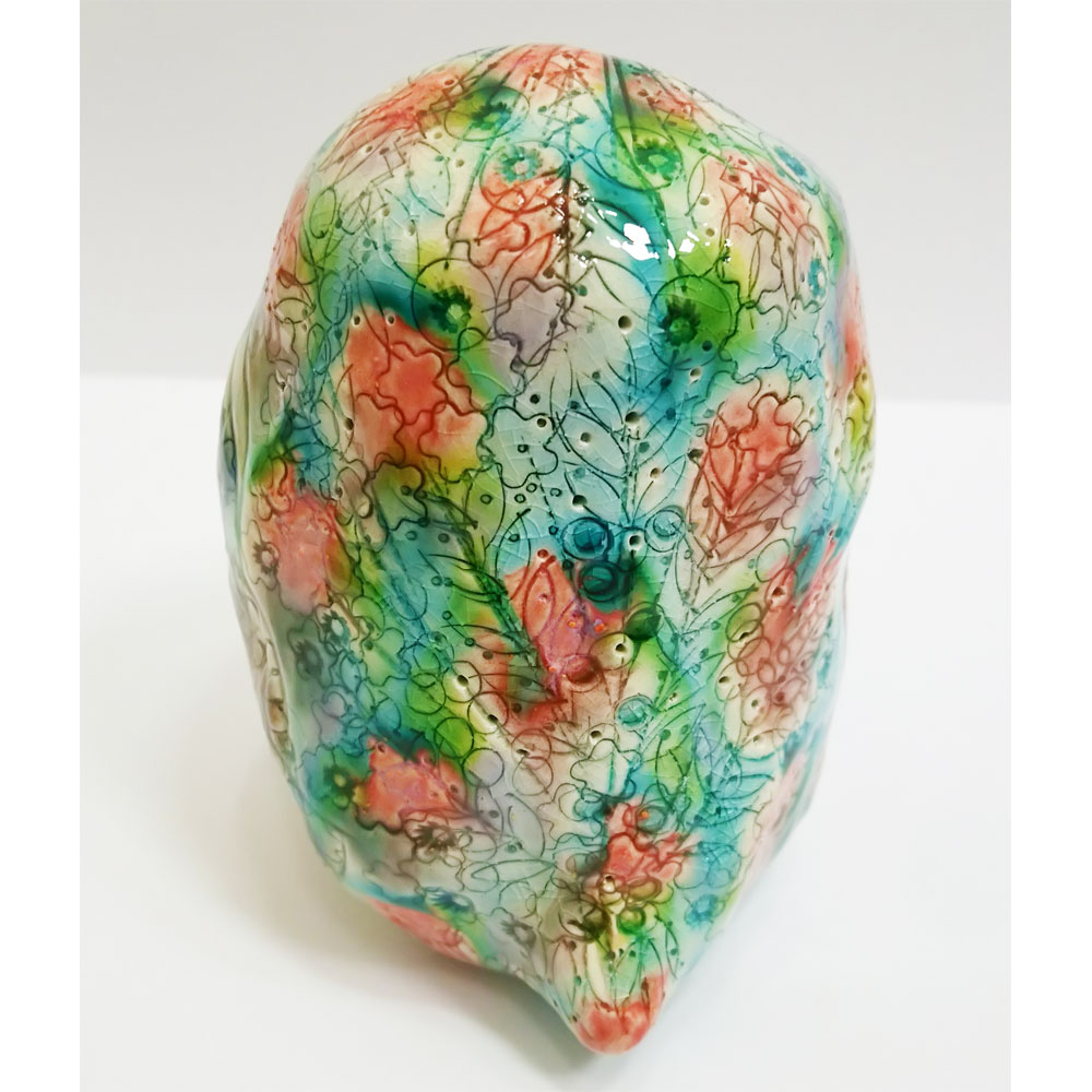 船戸あやこ　フクロウ　動物オブジェ 船戸あやこ フクロウ 動物オブジェ