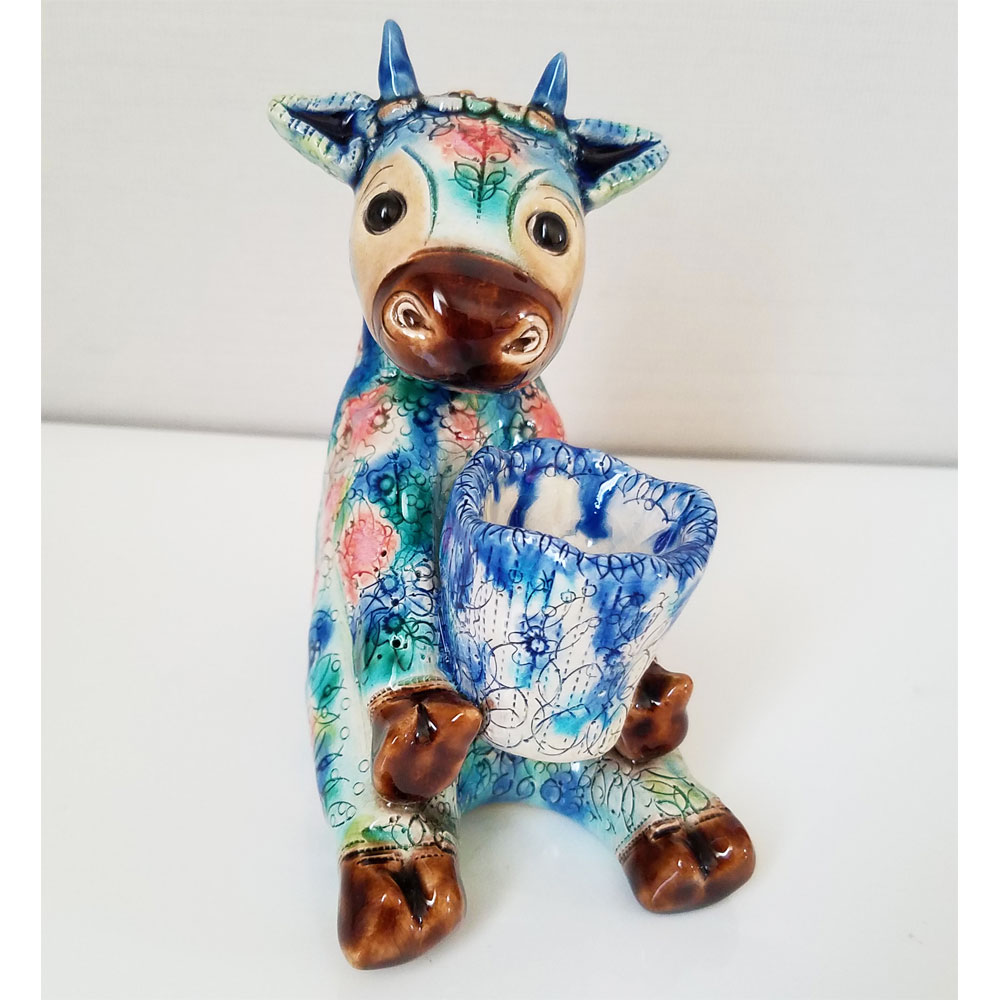 動物オブジェ販売｜船戸あやこ Ceramic works and tiles from Spain