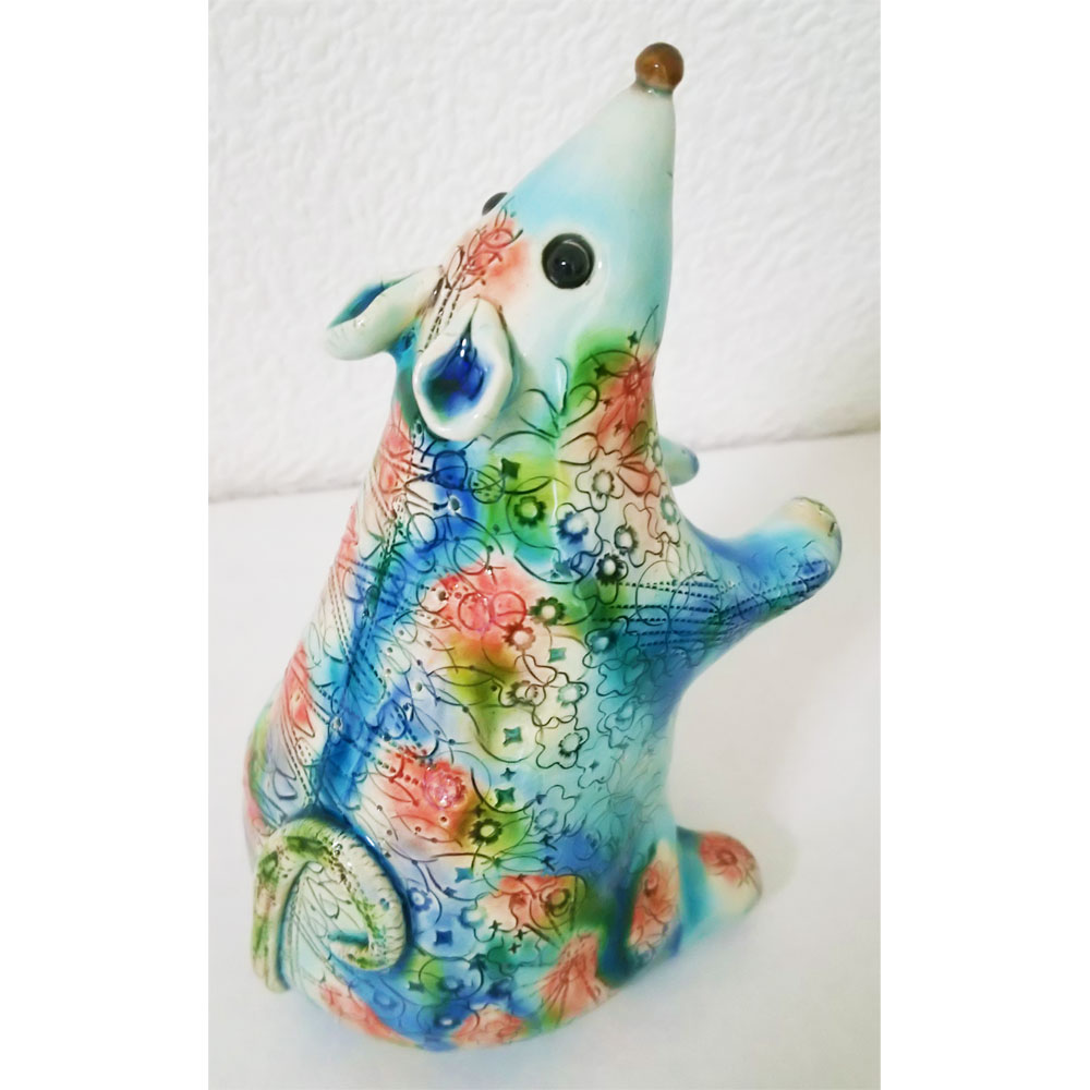 動物オブジェ販売｜船戸あやこ Ceramic works and tiles from Spain