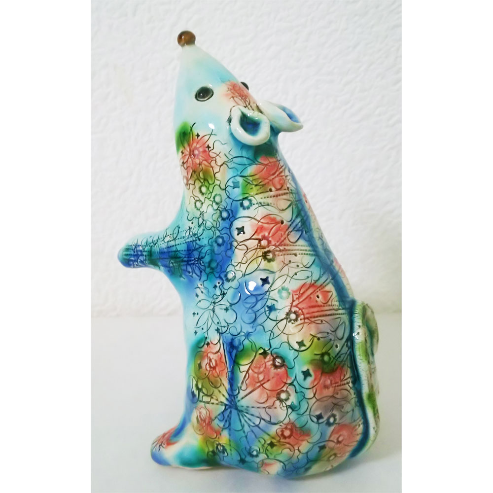 動物オブジェ販売｜船戸あやこ Ceramic works and tiles from Spain