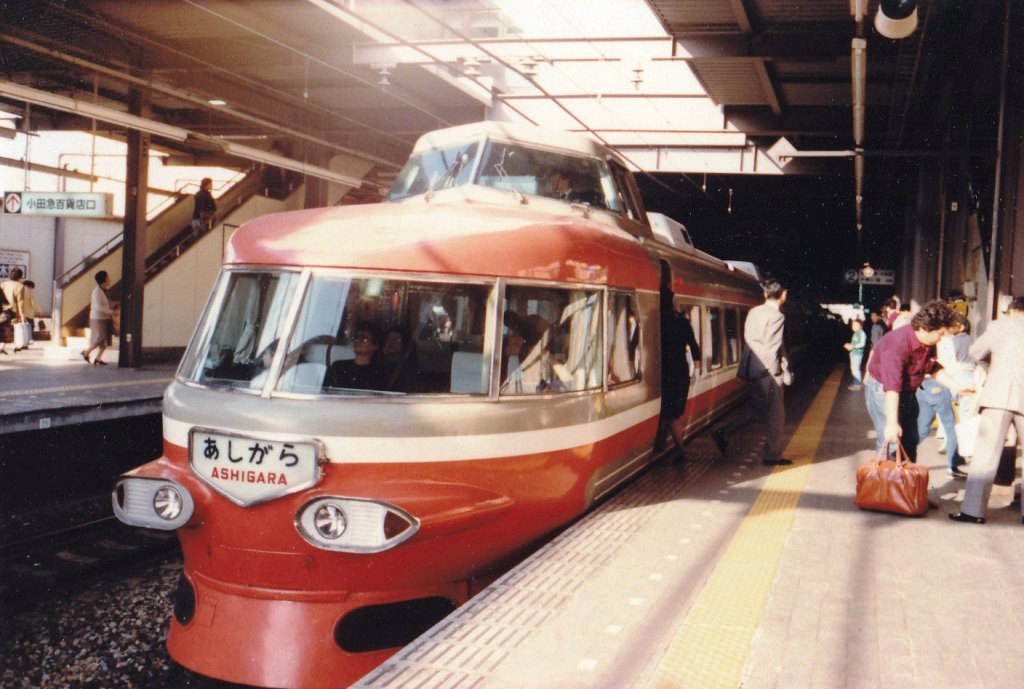 小田急ロマンスカー3100形 小田急ロマンスカー3100形(NSE) 静態保存車両 ロンちゃん Odakyu