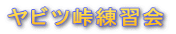ヤビツ峠練習会