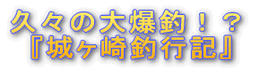 『城ヶ崎釣行記』