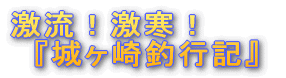 激流!激寒!『城ヶ崎釣行記』