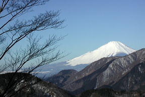 くっきり富士山