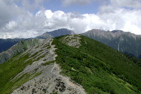 尾根道