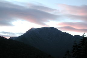 農鳥岳