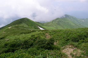 西朝日岳