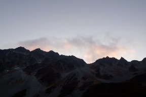 夕暮れ