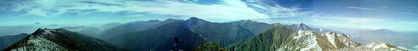 鳳凰三山・観音岳