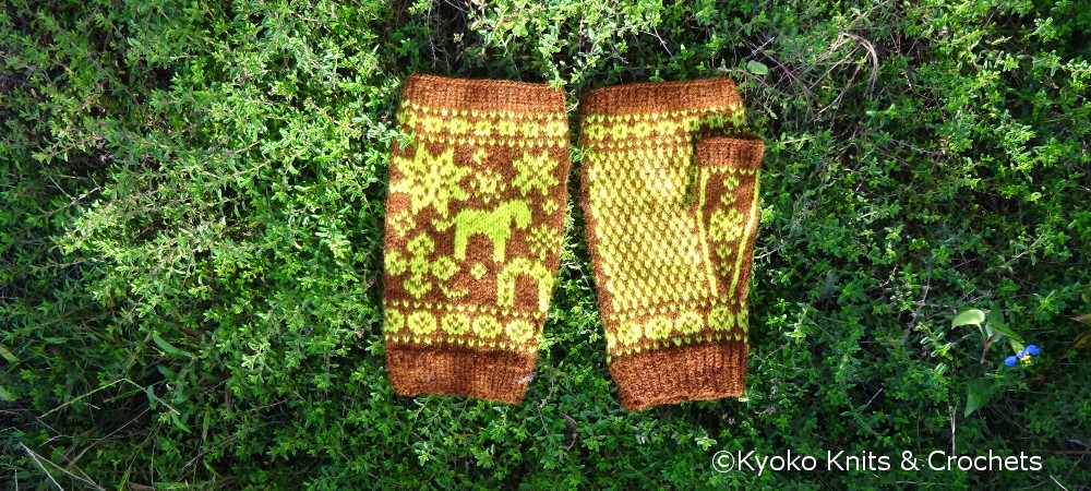 ハッピーホース フィンガーレスグローブ Happy Horse Fingerless Gloves