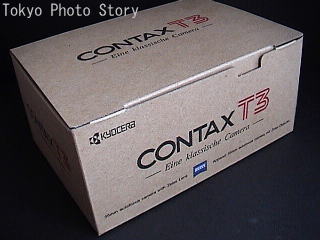 CONTAX T3の箱