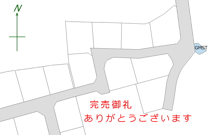 パークランズ塩生土地区画図