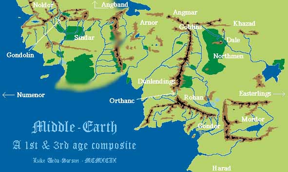 Middle-Earth image-map