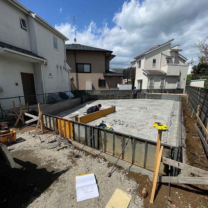 基礎の準備