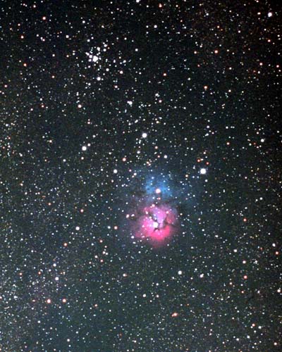 M20-NGC6514,M21-NGC6531