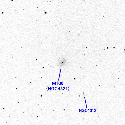 M100-NGC4321,NGC4312