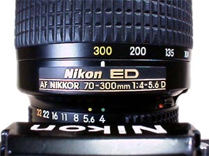 Nikon AF 70-300mm F4-5.6 D