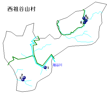 西祖谷山村の滝情報