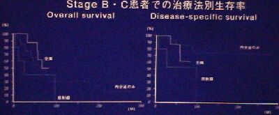 治療法別に成績を比較